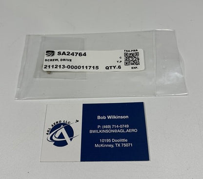 P/N: SA24764 Superior Drive Screw - Set of 6