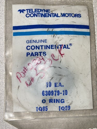 TCM - O-Ring Seal P/N: 630979-10