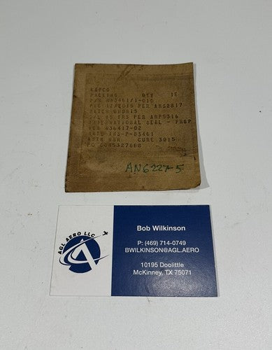 P/N: M83461/1-010 Military Standard O-Ring - Alt P/N: AN6227-5