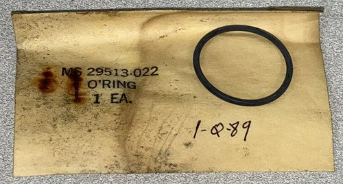 Military Standard: O-Ring P/N: MS29513-022