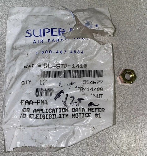 Lycoming - Nut .3125-18 Plain P/N: STD-1410