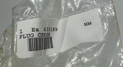 P/N: 633189 Continental Tube, Plug, Crank