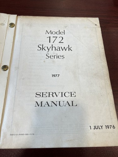 Cessna - Model 172 Skyhawk Series 1977 - Service Manual