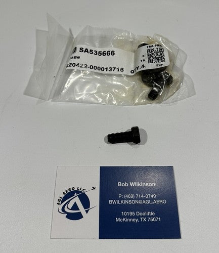 P/N: SA535666 Superior Screw - S/S 654589 - Set of 4