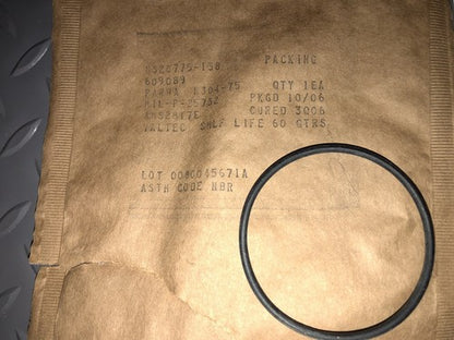 KAPCO / VALTEC / PARKER: O-Ring - Seal P/N: MS28775-138