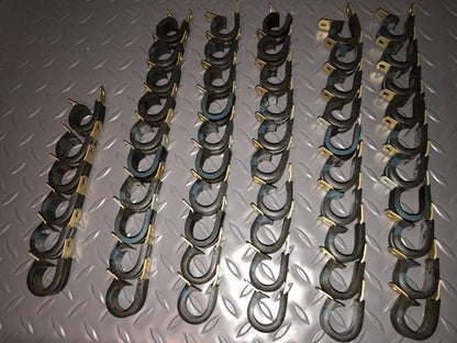 UMPCO - Loop-Type Cushioned Aluminum Alloy Clamp (2 Count) P/N: MS21919-WDG11