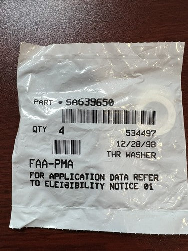 Superior - Washer Throttle P/N: SA639650