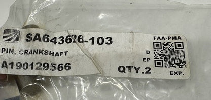 P/N: SA643626-103 Superior Air Parts Pin - Set of 2