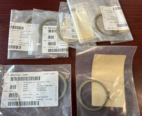Truarc Co. - Snap Retaining Ring P/N: MS16624-2206