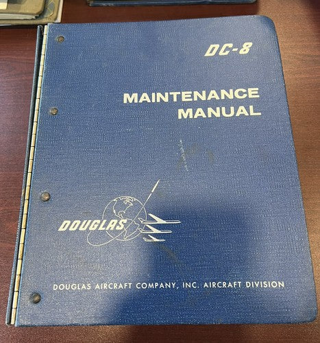 Douglas Aircraft Company, Inc. DC-8 Maintenance Manual Vol. IV