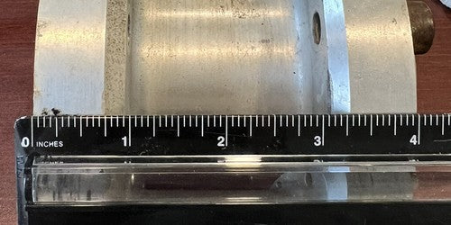 TCM - Propeller Spacer (4" length) SAE1 (4-3/8" pattern with 3/8" bolt holes)