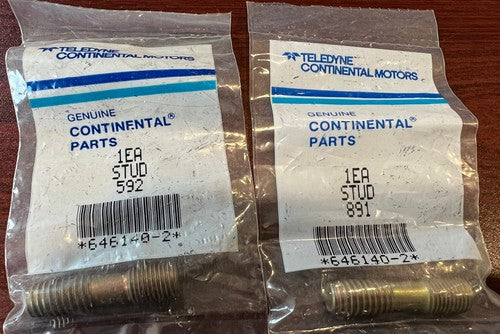 TCM - Stud .44-14 x .44-20 P/N: 646140-2