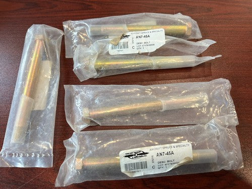 Aeronautical Standard - Bolt - Undrilled Shank P/N: AN7-45A