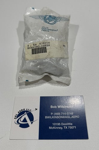 P/N: 639204 Continental Bushing Crankshaft Damper - Set of 4