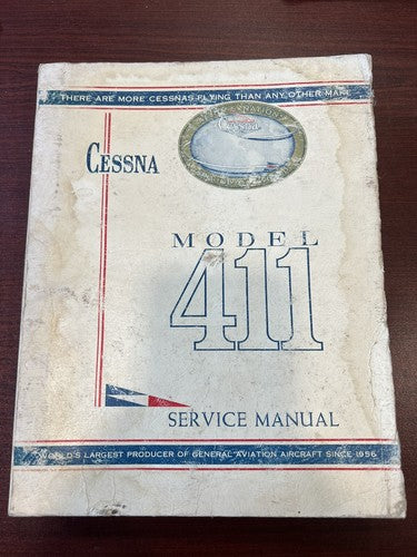 Cessna - Model 411 - Service Manual 1966