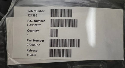 Cessna - Placard P/N: 0705097-1