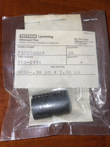 Lycoming - Hose P/N: STD1930