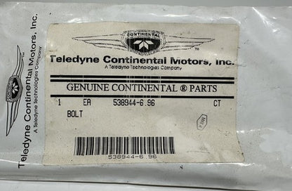 P/N: 538944-6.96 Continental Bolt