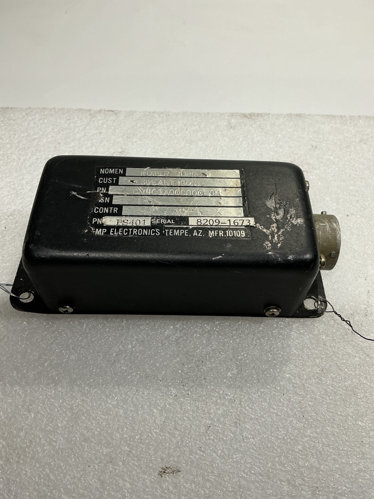 P/N:  PS401 Emp Electronics Power Supply (AR) - for one