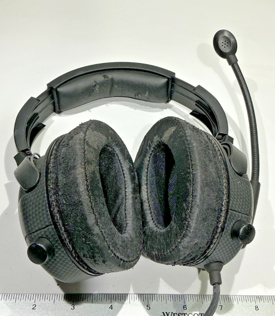 P/N:  D50ANR FlightComm Headset  - Used (for one)