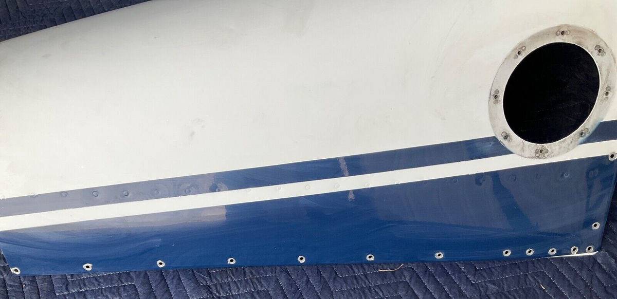 P/N: 105-410000-5 Beechcraft Duchess 76 Upper Left Hand Nose Skin Fuselage (AR)