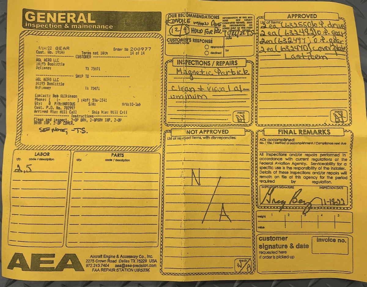P/N: 632497 Gear (IN)