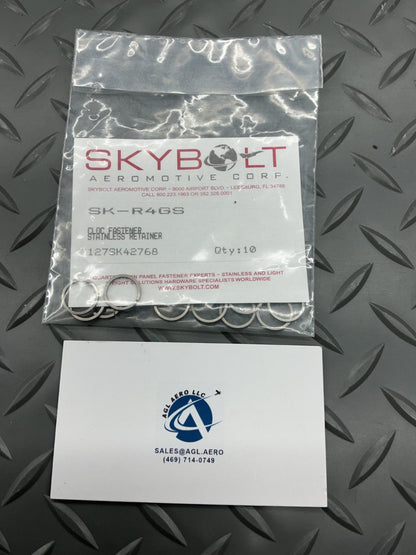 P/N: SK-R4GS Skybolt Aeromotive Corp Stainless Retainer (NE) - For One
