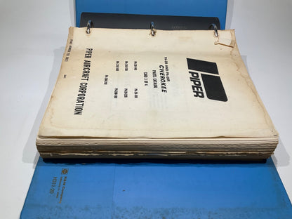 Piper PA-28 and PA-28R Cherokee Parts Catalog Card 3 of 4