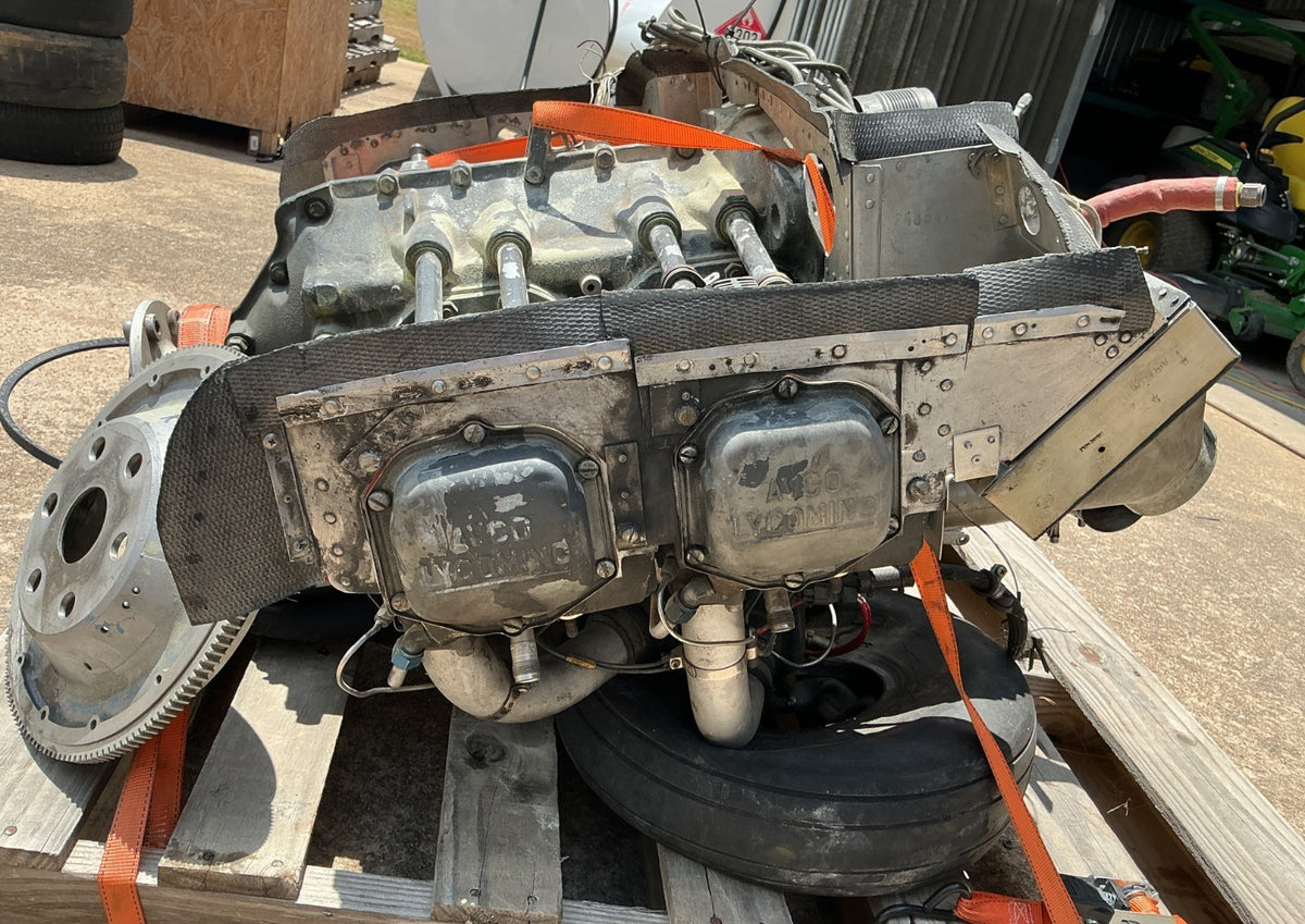 P/N: Lycoming LO-360-A1G6D engine S/N L-365-71A from Beechcraft Duchess - RH