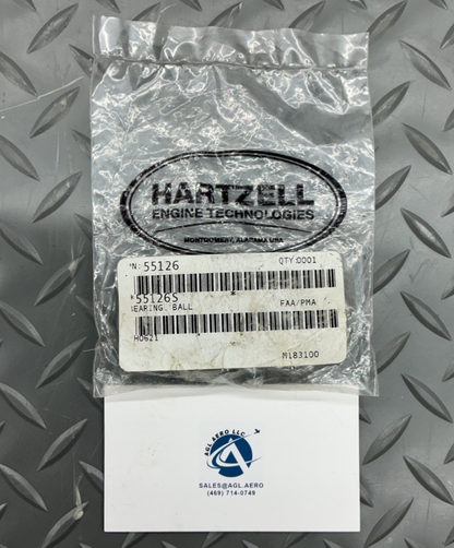 P/N: 55126S Hartzell Bearing - Ball (NE)