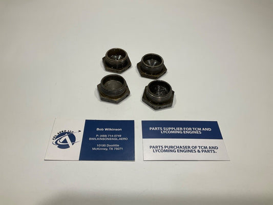 P/N: 61358 Lycoming Plug - 1.50 Hex. X 1.25-12  (AR) (for one plug)