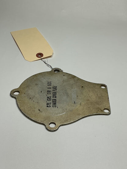 P/N: EXP40441 Continental Style Starter Cover Plate - Experimental Only