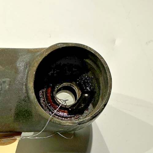 P/N:  35-524087 Beechcraft Throw-over Yoke arm (w/o control wheel Assy) - (AR)