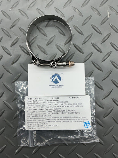 P/N: 2266C062-262-M Ram Clamp (NE)