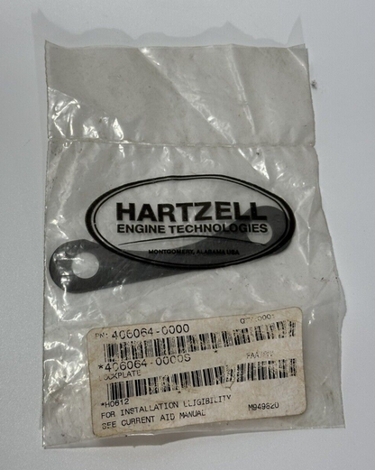P/N: 406064-0000 Hartzell Lockplate
