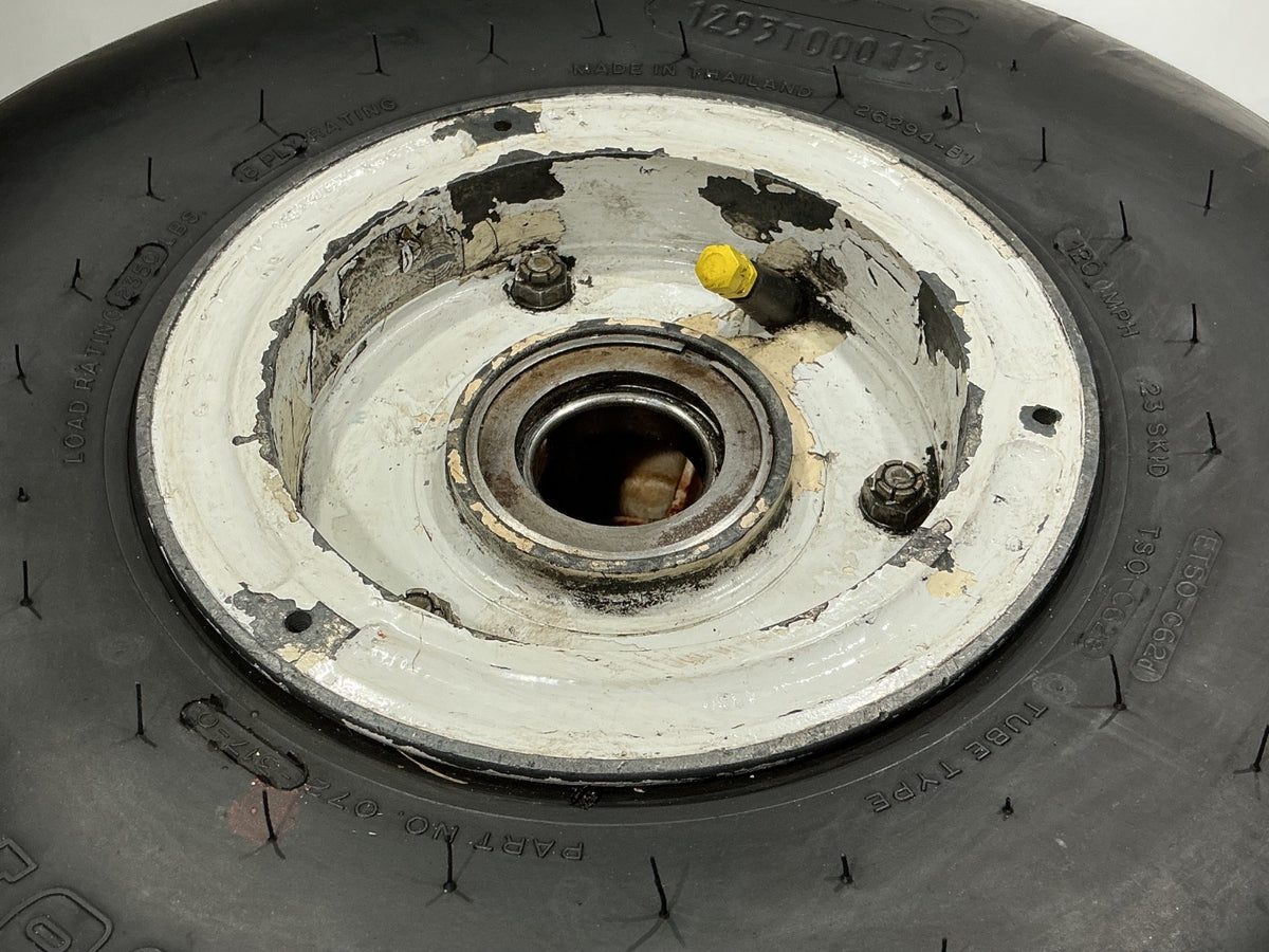 P/N: 36-8001-3 Wheel Assy, Main Gear with Tire - Tread Wear Spot (AR)