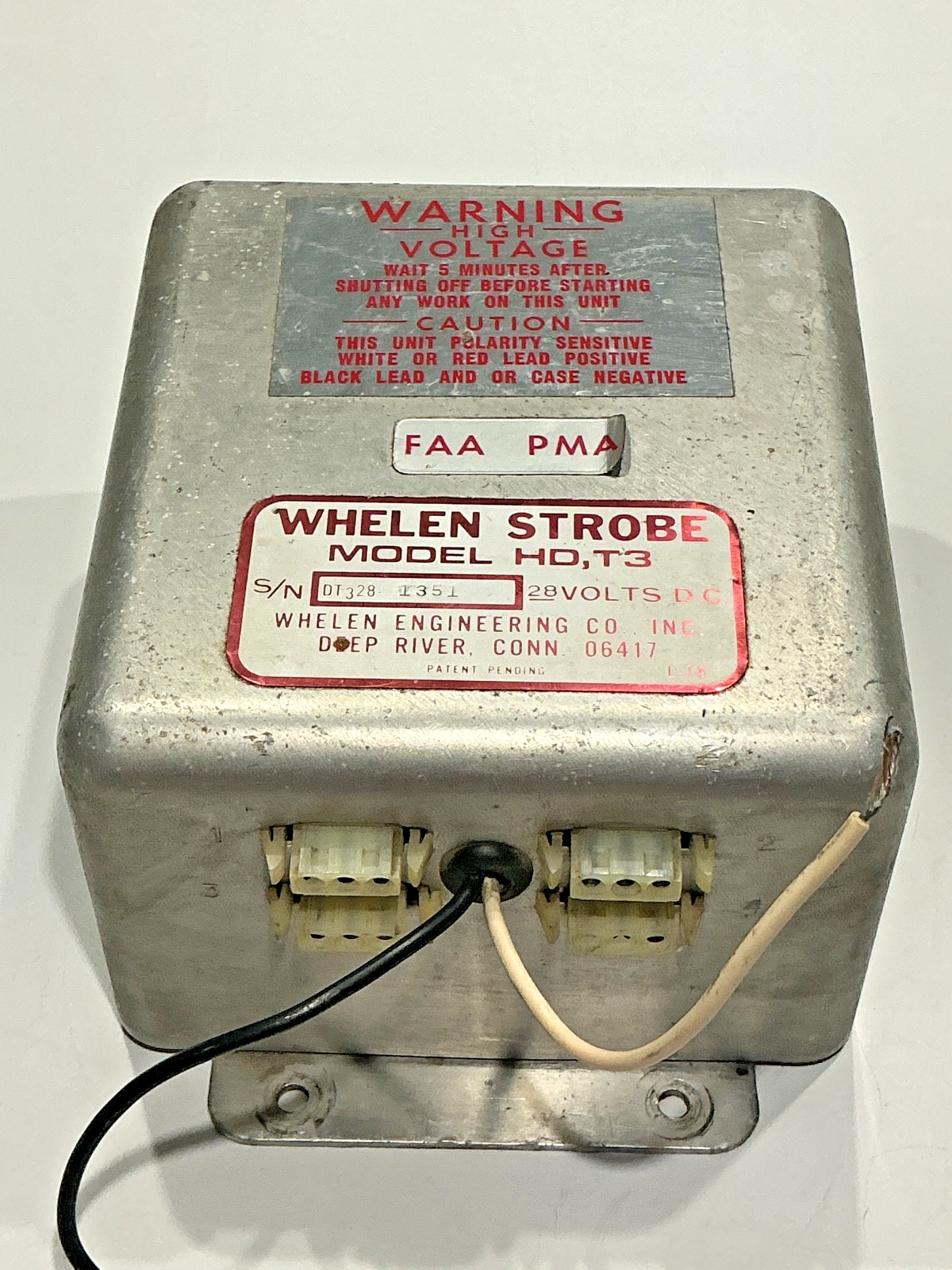 P/N: HD-T3 Whelen Strobe Power Supply (AR)
