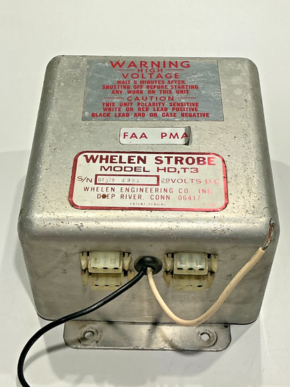 P/N: HD-T3 Whelen Strobe Power Supply (AR)
