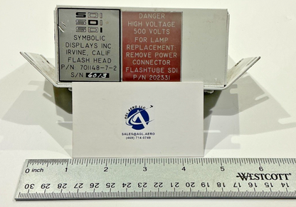 P/N: 202331 Symbolic Displays Inc. Strobe Flash Tube (AR) - for one