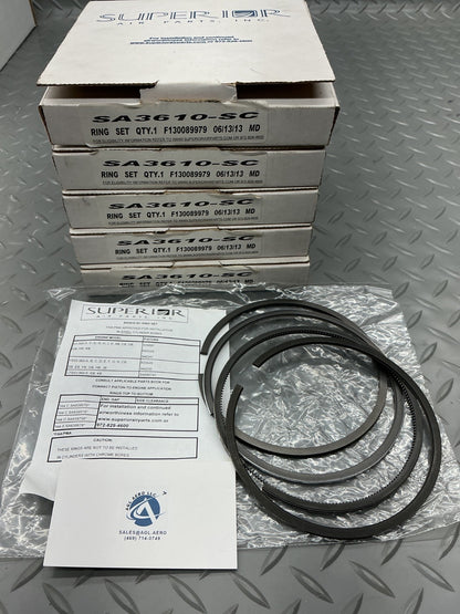 P/N: SA3610-SC Superior Single Cylinder Ring Set (NE)
