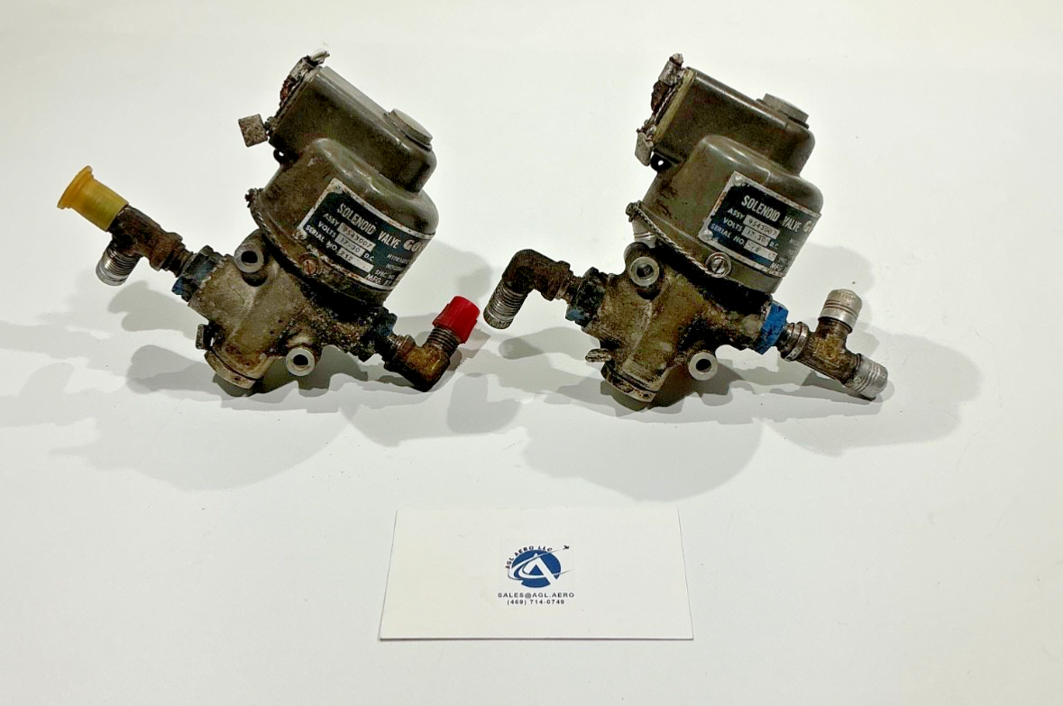 P/N: 147655-2 (Alt: 9543007) Goodyear Anti-Skid System Solenoid Valve