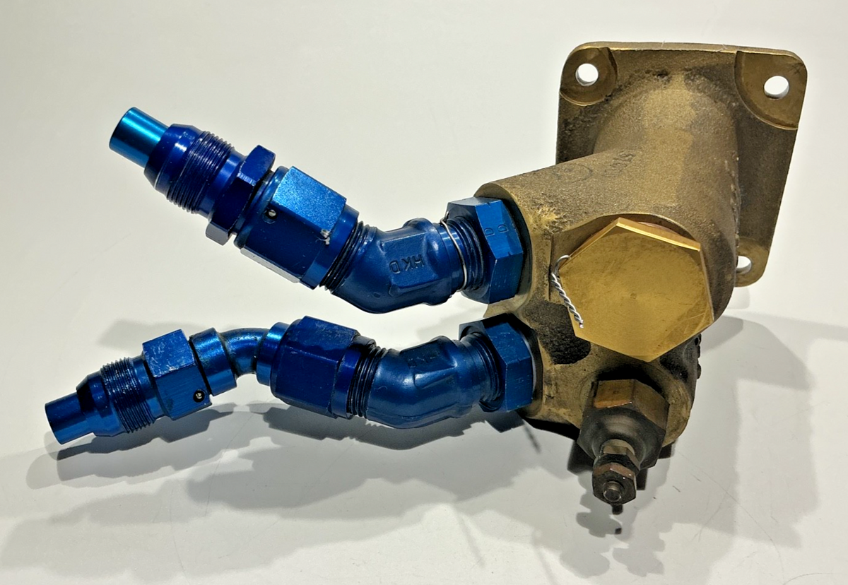 P/N: 0167000 Lycoming Oil Screen Housing (AR) - for one