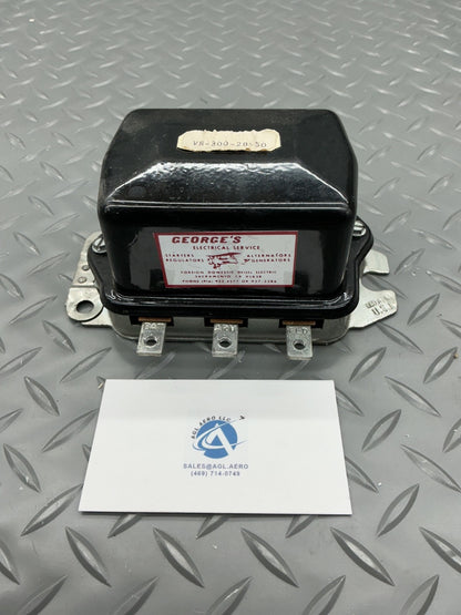 P/N: VR-300-28-50 Electrodelta Cessna Voltage Regulator (AR) - for one