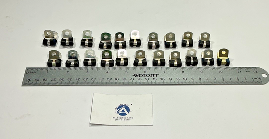 UMPCON: Aluminum Band with Chloroprene Cushion Clamp, P/N: MS21919WDG2