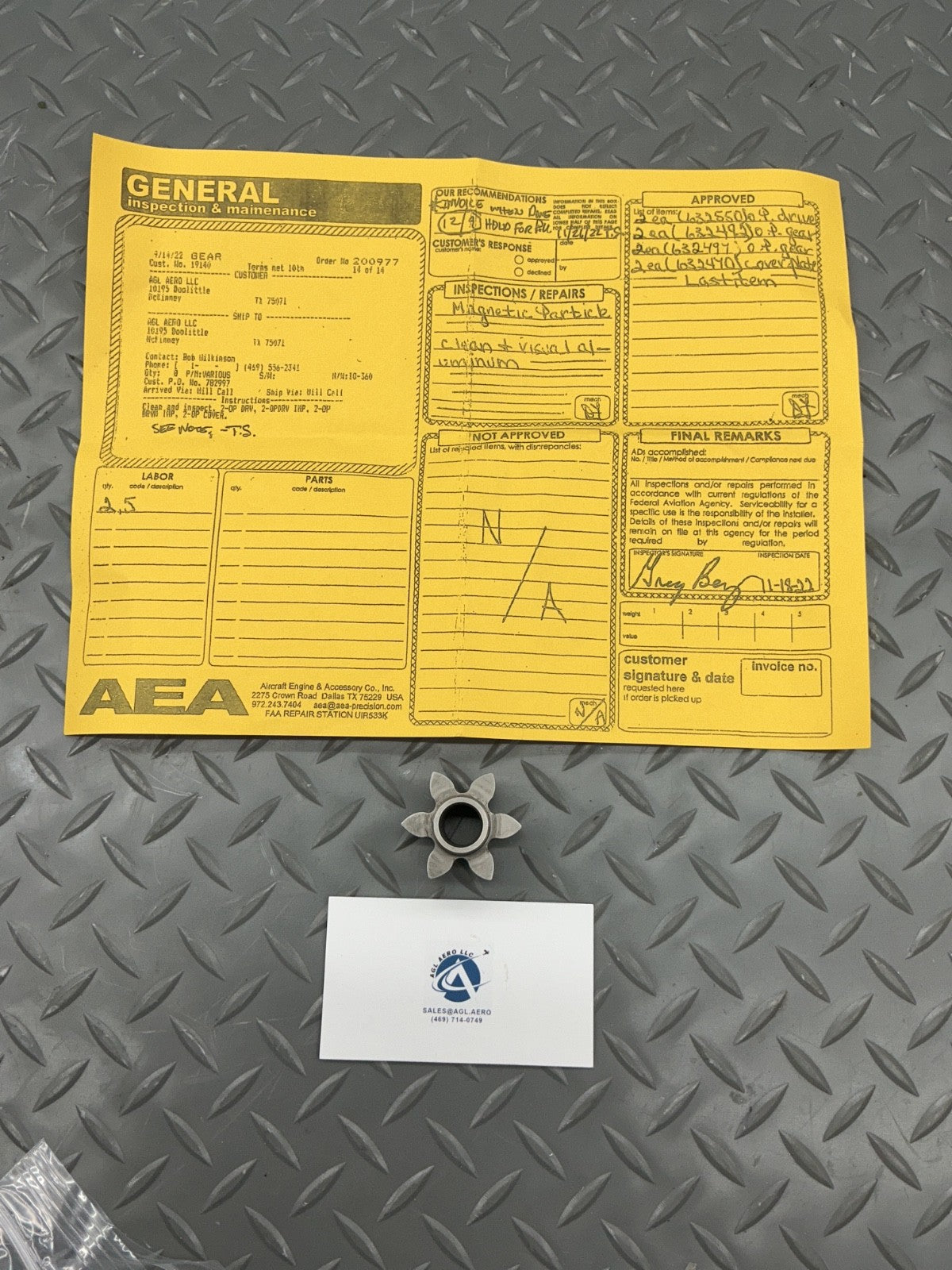 P/N: 632497 Gear (IN)