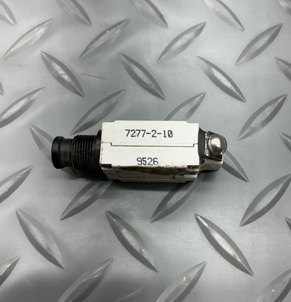P/N: 7277-2-10 Klixon 10 Amp Breaker (AR) - for one
