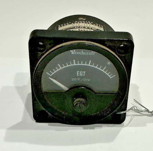 P/N:  210-8A or 1135B7.5A Beechcraft EGT Indicator (AR) - for one