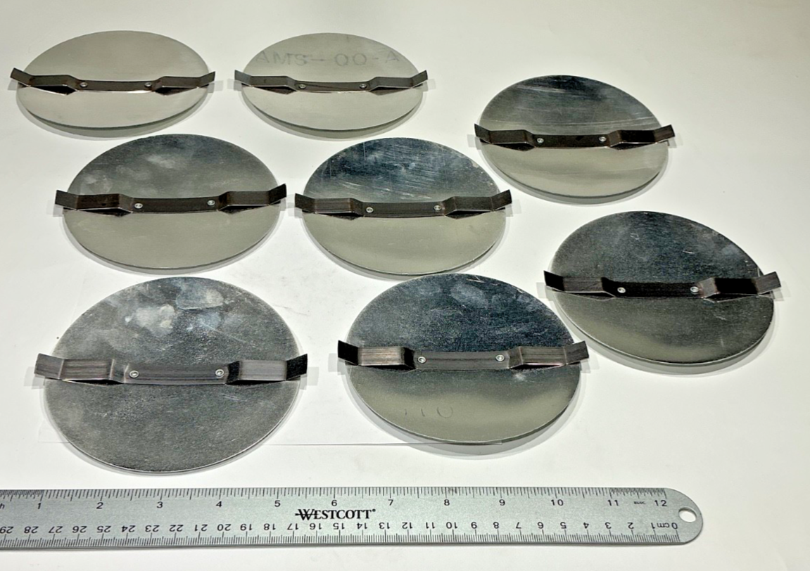 P/N: 09-19300 Concave Inspection Plates (NOS)