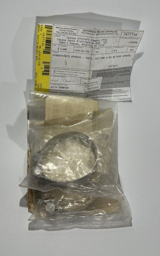 P/N: U102-62-230 NUCO Clamp with 8130-3