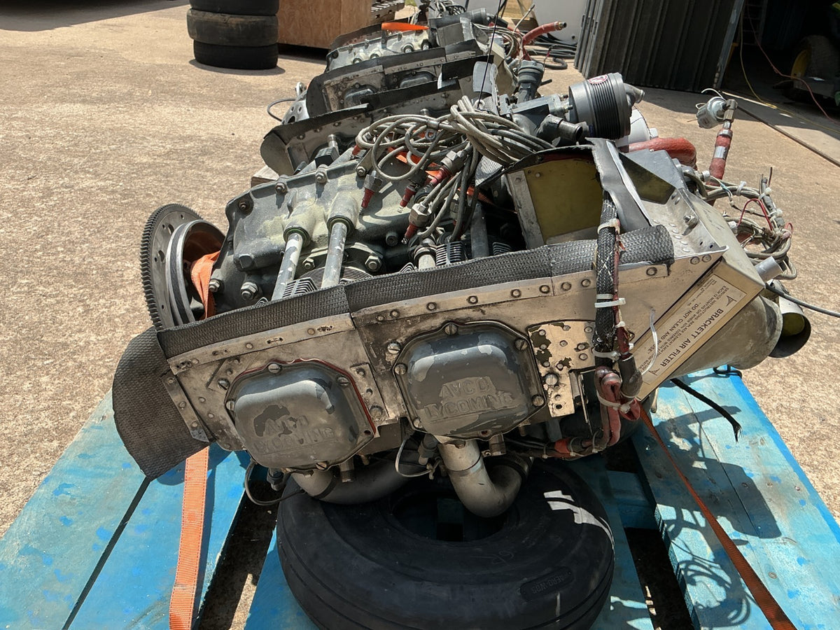 P/N: Lycoming O-360-A1G6D engine S/N L-27029-36A from Beechcraft Duchess - LH